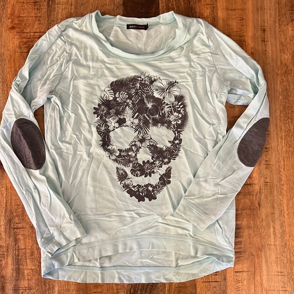 South Parade Skull Long Sleeve Shirt